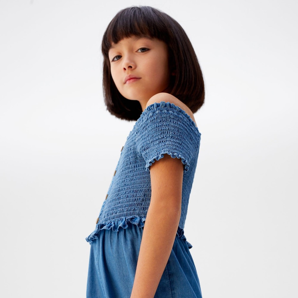 Denim Dress for Girl - Image 2
